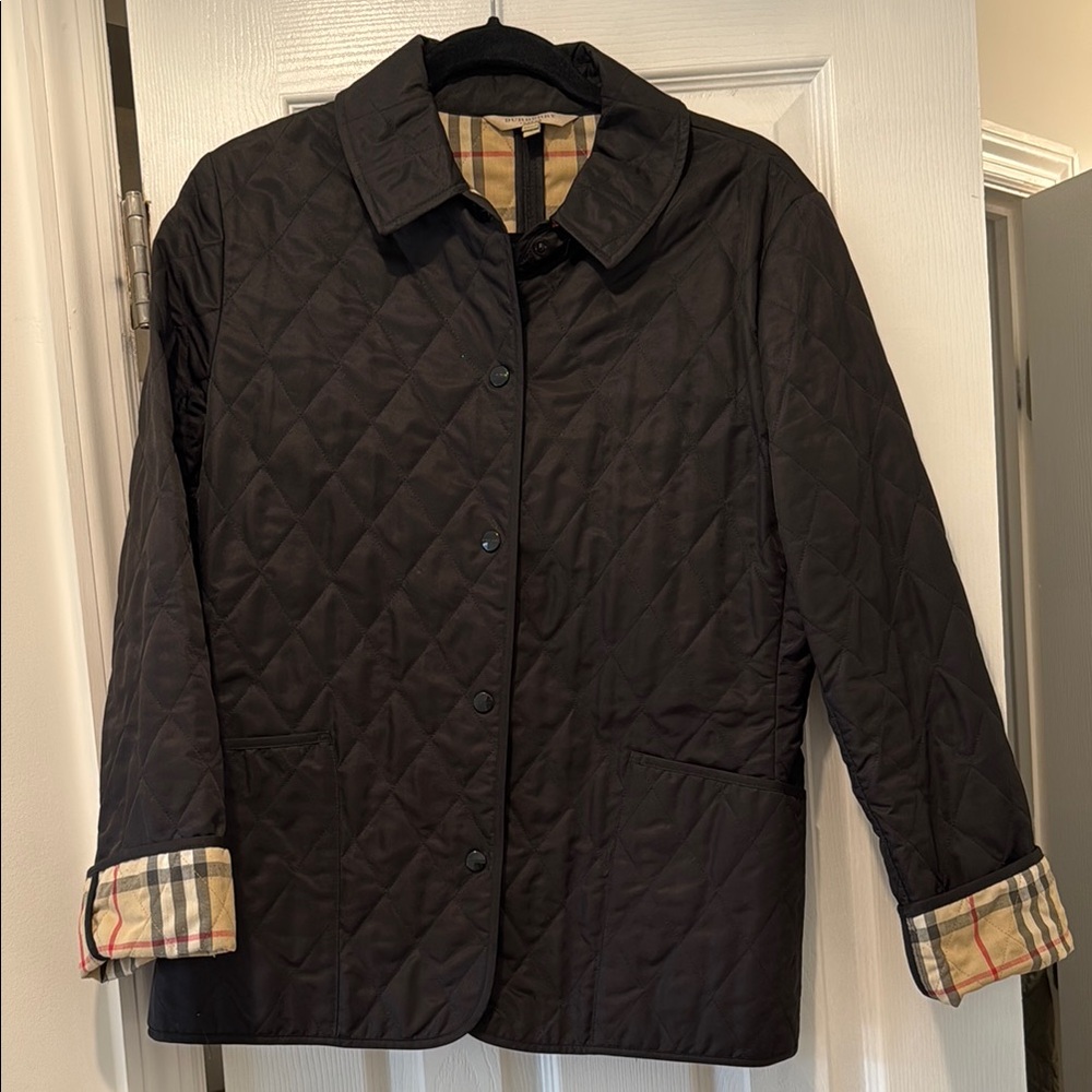 Burberry Quilted Black Jacket